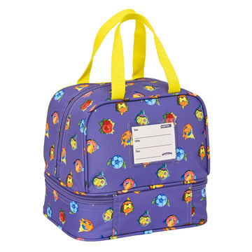 Cool Bag SuperThings Guardians of Kazoom Yellow Purple 20 x 20 x 15 cm