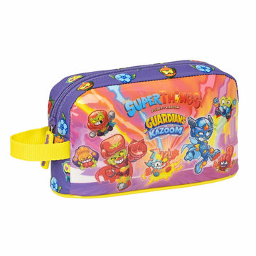 Thermal Lunchbox SuperThings Guardians of Kazoom Purple Yellow (21.5 x 12 x 6.5 cm)