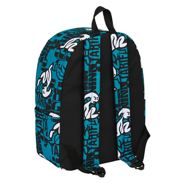 Laptop Backpack El Niño  el niÑo  Black Blue (31 x 40 x 16 cm)