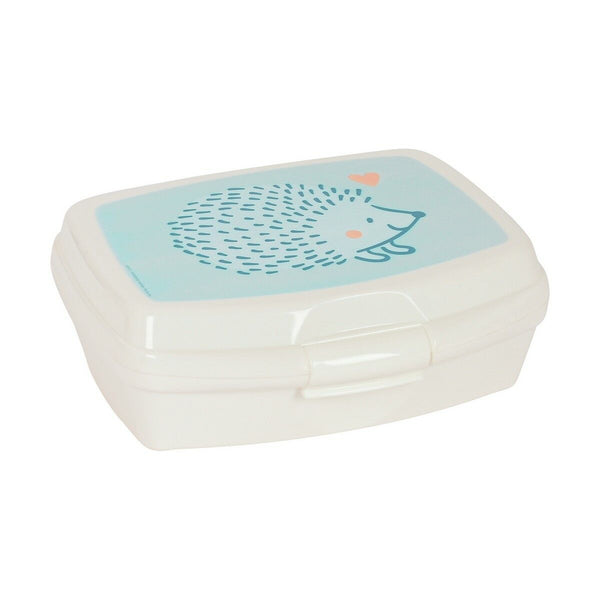 Sandwich Box Safta Erizo Turquoise Polyurethane (17 x 6 x 14 cm)