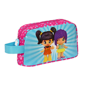 Lunchbox Pinypon Blue Pink 21.5 x 12 x 6.5 cm