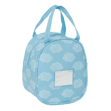 Thermal Lunchbox Safta Clouds Blue 19 x 22 x 14 cm