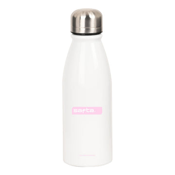 Water bottle Safta White 500 ml