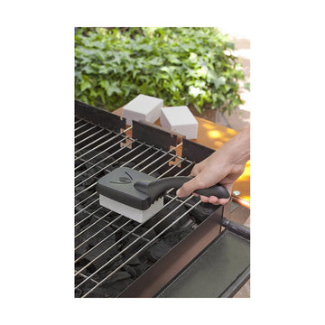 Barbecue Cleaning Brush Cleaning Block Grey 27 cm