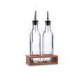 Oil and Vinegar Set Quid Naturalia Transparent Glass 260 ml