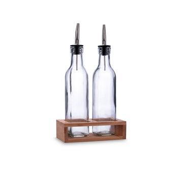 Oil and Vinegar Set Quid Naturalia Transparent Glass 260 ml