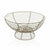 Fruit Bowl Versa Metal Steel (33 x 17 cm)