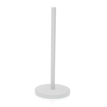 Kitchen Paper holder Versa White Metal Steel 30 cm