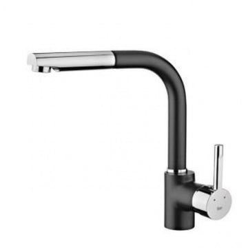 Mixer Tap Teka ARK938N Black Metal Stainless steel Steel