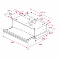 Conventional Hood Teka CNL 6415 Steel