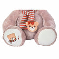 Teddy Bear DKD Home Decor White Scarf Brown Children's Bear 50 x 30 x 60 cm