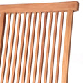 Garden chair Kayla 46,5 x 56 x 90 cm Natural Teak