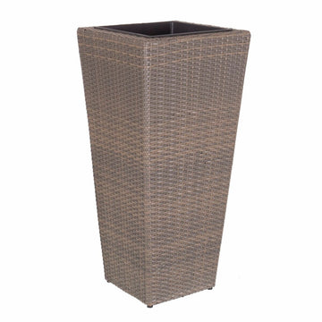 Plant pot Marlene Rattan 42 x 42 x 90 cm