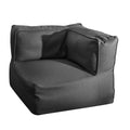 Garden sofa Gissele Graphite Nylon 80 x 80 x 64 cm