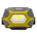 LED Head Torch EDM 36385 XL Yellow Black 1 W 120 Lm