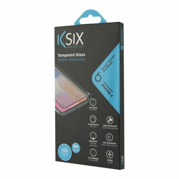 Film Protecteur en Verre Trempé pour Téléphone Portable Iphone X-Xs KSIX Armor Noir