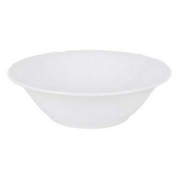 Bowl Feuille Porcelain White (ø 17 x 5 cm)