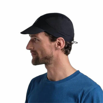 Sports Cap Trail Buff  Solid  Black