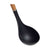 Ladle Black Brown 8 x 3 x 32,5 cm beech wood (8 x 3 x 32,5 cm)