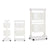 Vegetable trolley White polypropylene (33 x 81 x 44 cm)