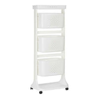 Vegetable trolley White polypropylene (33 x 112 x 44 cm)