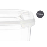 Lunch box Rectangular Transparent polypropylene (370 ml)