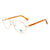 Men'Spectacle frame Titto Bluni TB2966-C1 Golden (ø 54 mm)