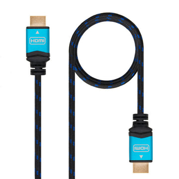 HDMI Cable TooQ 10.15.37 V2.0 Black Blue