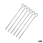 Barbecue Skewer Set Wooow Metal 6 Pieces 20 cm (36 Units)