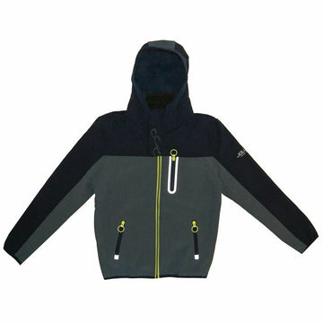 Anorak Joluvi Snaps Children's Black Dark blue