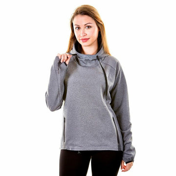 Women’s Sweatshirt without Hood Joluvi Kross Dark grey