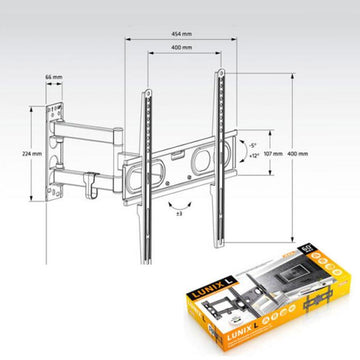 TV Halterung Axil AC0592E 26"-60" 30 Kg 60" 26" 30 Kg