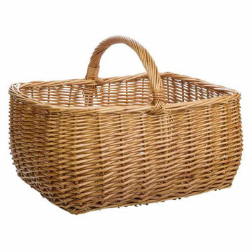 Picnic Basket Alexandra House Living wicker Willow wood Natural