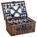 Picnic Basket Alexandra House Living Chocolate wicker