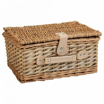 Picnic Basket Alexandra House Living Grey Natural wicker