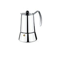 Italian Coffee Pot Monix M630006 Steel Silver 6 Cups Stainless steel