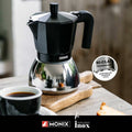 Italian Coffee Pot Monix Black 470 ml