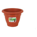 Plant pot Squares Dem   Brown