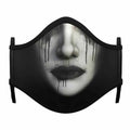 Reusable Fabric Mask My Other Me Gothic woman