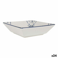 Bol La Mediterránea Rosetta Porcelaine 18 x 18 x 5 cm (24 Unités)