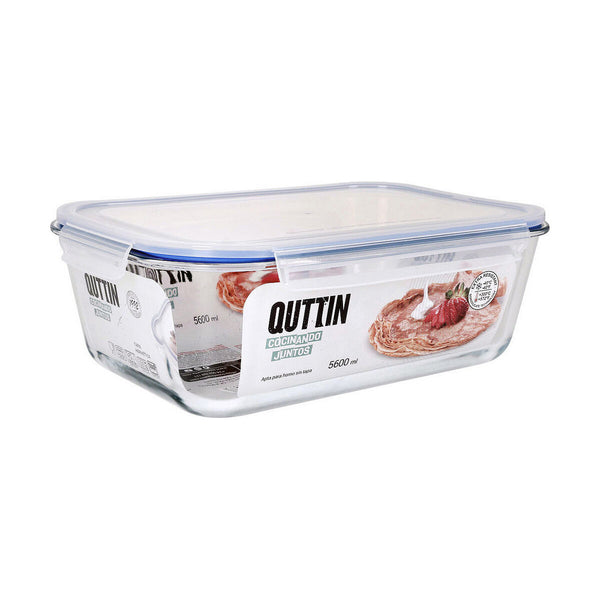 Lunch box Quttin   Rectangular 36 x 25,8 x 11,9 cm 5,6 L