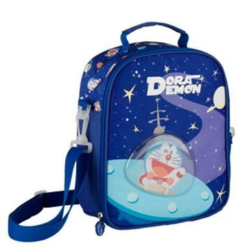 Cooler Backpack Doraemon Dark blue 25 x 20 x 9 cm