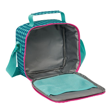 Thermal Lunchbox Nait Nait Pata de gallo verde Green 20 x 20 x 15 cm