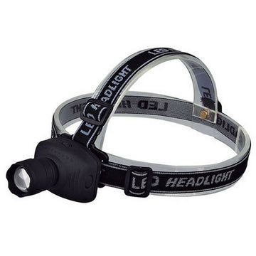 LED Head Torch TM Electron Zoom Black 3W