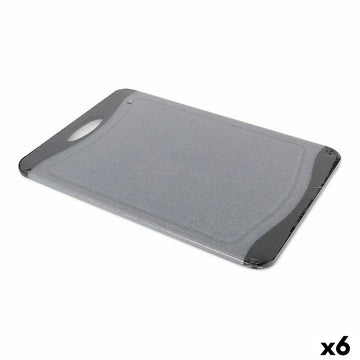 Cutting board Percutti Grey 28,7 x 42 cm (6 Units)