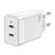 Wall Charger Aisens ASCH-45W2P005-W White 45 W (1 Unit)