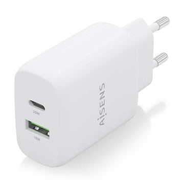 Wall Charger Aisens A110-0758 White 25 W (1 Unit)