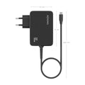 Wall Charger Aisens ASCH-1PD90WL034-BK Black 90 W (1 Unit)