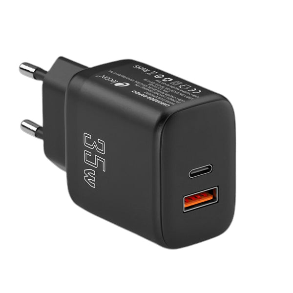 Wall Charger LEOTEC LECSPH35W2K 35 W Black