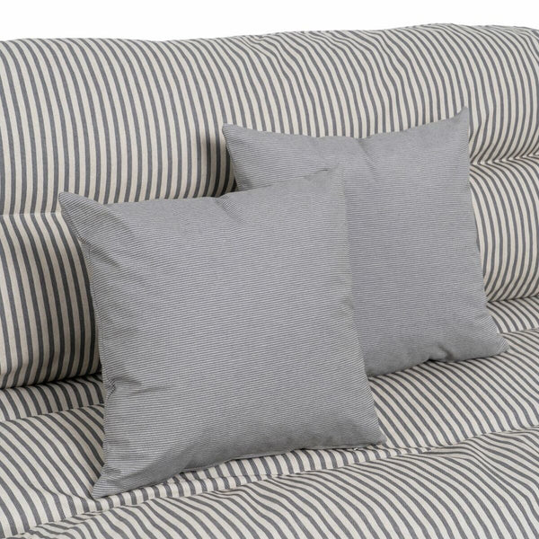 Cushion 4 Pieces Grey 120 x 80 cm